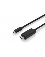 DIGITUS USB Type-CGen2 Adapter- / Konverterkabel Type-C auf HDMI A 5 m CE (AK-300330-050-S)
