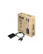 Club 3D DisplayPort/DVI-Adapter Dual Link USB nur Strom DisplayPort M bis DVI-D W 1.2a 60 cm USB-Strom aktiv (CAC-1010-A)