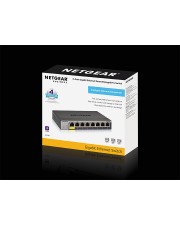 Netgear Switch 8x GE POE 1 Gbps 8-Port Power over Ethernet Managed (GS108T-300PES)