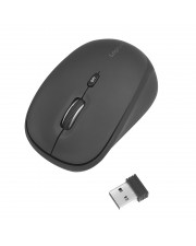 LogiLink Maus optisch 3 Tasten kabellos 2,4 GHz kabelloser Empfnger USB Ergonomische Funk-Maus 1600 dpi (ID0193)