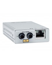 Allied Telesis AT-MMC2000/SC Medienkonverter GigE 10Base-T 1000Base-SX 100Base-TX 1000Base-T RJ-45 / SC multi-mode bis zu 500 m 850 nm TAA-konform