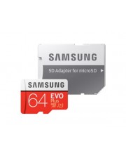 Samsung SD MicroSD Card 64 GB SDXC EVO Plus 2020CL10m.Ad Micro Extended Capacity Secure Digital 64 GB