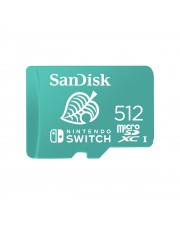 SanDisk and Nintendo Cobranded microSDXC Extended Capacity SD MicroSDHC 512 GB (SDSQXAO-512G-GNCZN)