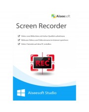 Aiseesoft Screen Recorder - lebenslange Lizenz Download Win, Deutsch (P13311-01)