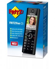 AVM FRITZ!Fon C5 Schnurloses VoIP-Telefon Schwarz
