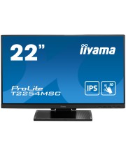 iiyama ProLite T2254MSC-B1AG 54,6cm (21,5") 10-Punkt IPS Multitouch-Monitor 16:9 1.920x1.080 Full-HD Reaktionszeit: 4 ms 1.000:1 DP HDMI (T2254MSC-B1AG)