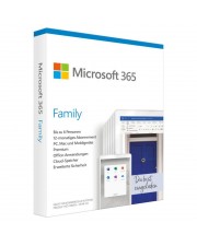 Microsoft Office 365 Family bis 6 Benutzer Win/MacOS/Android/iOS Download Deutsch, Multilingual