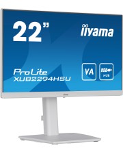 iiyama ProLite XUB2294HSU-W2 21,5" VA wei Full-HD 75 Hz AMD Free-Sync 1920 x 1080 Pixel Reaktionszeit: 1 ms (MPRT) (XUB2294HSU-W2)