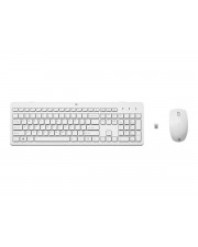 HP 230 Tastatur-und-Maus-Set kabellos 2,4 GHz Deutsch wei fr 14 14s 15 15s 17 ENVY x360 (3L1F0AA#ABD)