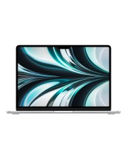 Apple MacBook Air M2 8-core GPU 8 GB RAM 256 SSD 34,5 cm 13.6" IPS 2560 x 1664 WQXGA Wi-Fi 6 Silber kbd: Deutsch (MLXY3D/A)