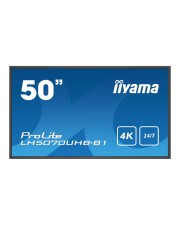 iiyama ProLite 127 cm 50" Diagonalklasse 125,7 49.5" sichtbar LCD-Flachbildschirmanzeige Digital Signage 4K UHD 2160p 3840 x 2160 mattschwarz (LH5070UHB-B1)