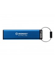 Kingston USB-Stick 128 GB IronKey Keypad 200 AES-256 retail (IKKP200/128GB)