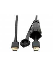 Eaton TRIPPLITE High-Speed HDMI Cable M/M 4K 60Hz HDR Industrial IP68 Hooded Connector Kabel Digital/Display/Video 3,66 m (P569-012-IND)