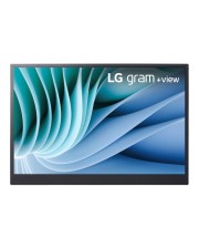 LG gram +view 16MR70 LED-Monitor 40,6 cm 16" tragbar 2560 x 1600 WQXGA IPS 350 cd/m 1200:1 2xUSB-C Silber (16MR70.ASDWU)