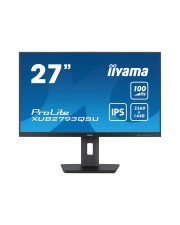 iiyama ProLite LED-Monitor 68,6 cm 27" 2560 x 1440 QHD @ 100 Hz IPS 250 cd/m 1300:1 1 ms HDMI DisplayPort Lautsprecher Schwarz Matte (XUB2793QSU-B6)