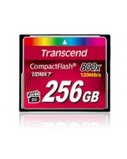 Transcend Premium Flash-Speicherkarte 256 GB 800x CompactFlash (TS256GCF800)