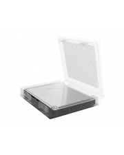 ICY BOX IB-AC6251 Festplattenlaufwerk-Schutzgehuse Kapazitt: 1 Festplatte 2,5" durchsichtig (IB-AC6251)