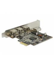 Delock PCI Express Card > 3 x external FireWire B + 1 x internal A FireWire-Adapter PCIe 800 (89864)