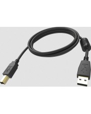 Vision 5 m USB A B 2.0 480 Mbit/s Schwarz Cable Black (TC 5MUSB/BL)