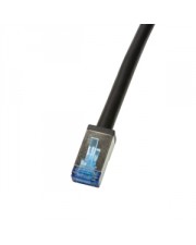 LogiLink Outdoor patch cable CAT.6A S/FTP PVC+PE black 5m Kabel Netzwerk SFTP 5 m Schwarz (CQ7073S)