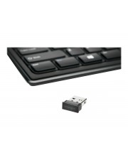 Kensington TAS Advancefit Wireless US Int black Tastatur Schwarz (K72344WW)