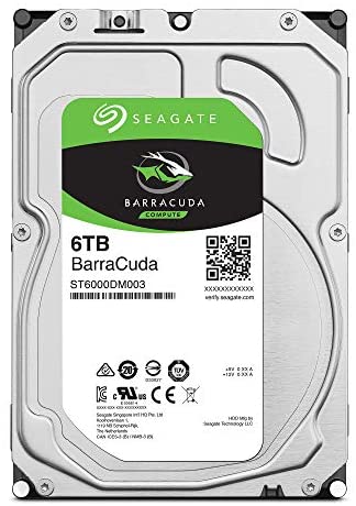 Seagate Barracuda Festplatte 6 TB intern SATA 6Gb/s Puffer: 256 MB (ST6000DM003)