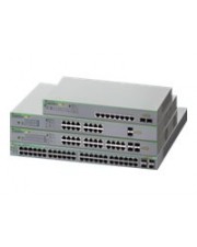 Allied Telesis AT GS950/28PS V2 Switch Smart 24 x 10/100/1000 (PoE+) + 4 x 1000Base-X Desktop an Rack montierbar wandmontierbar PoE+ (185 W) (AT-GS950/28PSV2-50)