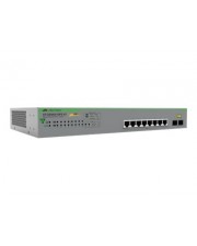 Allied Telesis GIGABIT WEBSMART SWITCH 8XTPOE+ Switch 1 Gbps (AT-GS950/10PS V2-50)