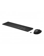HP 655 Tastatur-und-Maus-Set kabellos 2,4 GHz QWERTZ Deutsch Schwarz fr Pro x360 Fortis 11 G9 ProBook 445 (4R009AA#ABD)