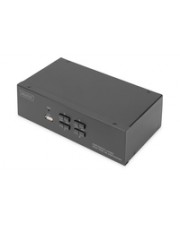 DIGITUS KVM Switch 4-Port DP 4K Dual Display KVM-Umschalter (DS-12882)