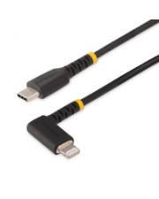 StarTech.com 6ft/2m USB-C to Lightning Cable Angled Kabel Digital/Daten 2 m (RUSB2CLTMM2MR)