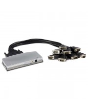 StarTech.com 8 Port USB 2.0 auf Seriell RS232 / DB9 Adapter / Konverter Hub mit FTDI Serieller RS-232 x 8 (ICUSB2328)