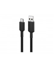 Alogic Elements Pro USB-Kabel USB-C M zu USB M 2.0 3 A 1 m Schwarz