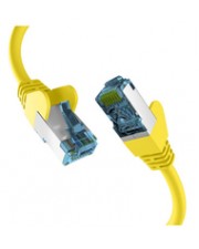 M-CAB 0,25 m Cat7 S/FTP S-STP RJ-45 Patchkabel mit CAT7 Rohkabel PIMF Netzwerkkabel LAN DSL (EC020200177)
