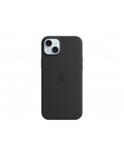Apple Hintere Abdeckung fr Mobiltelefon kompatibel mit MagSafe Silikon Schwarz iPhone 15 Plus (MT103ZM/A)