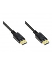 Good Connections DisplayPort-Kabel DisplayPort M bis M 5 m eingerastet geformt 4K Untersttzung Schwarz (4810-050G)