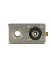 Delock FAKRA K plug spring pin for crimping 1 prepunched hole Modulares Faceplate-Snap-In K Curry RAL 1027 (89750)