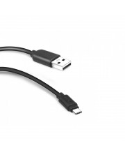 SBS CABLE DE DATOS-CARGADOR USB 2.0 TIPO C 1,5 m A C Mnnlich/Mnnlich Schwarz to TYPE-C 1.5m black (TECABLEMICROC15K)