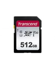 Transcend 300S Flash-Speicherkarte 512 GB Video Class V30 / UHS-I U3 / Class10 SDXC (TS512GSDC300S)