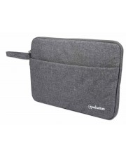 Manhattan Schutzhlle 36,8 cm 14.5 Zoll 265 g Grau Seattle Laptop Sleeve 14.5" Grey Padded Extra Soft Internal Cushioning Main Compartment with double zips Zippered Front Pocket Carry Loop Water Resistant and Durable
