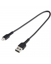 StarTech.com 12inch Durable USB-A to Lightning Cable Kabel Digital/Daten 0,3 m (RUSBLTMM30CMB)