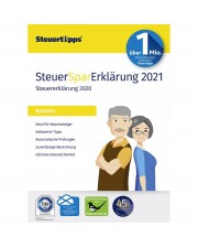 SteuerSparErklärung Rentner 2021 (für Steuerjahr 2020) Download Win, Deutsch (P26931-03)