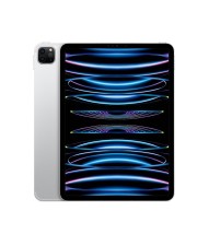 Apple iPad Pro 2022 4. Generation Tablet 11" Wi-Fi 128 GB Silber (MNXE3FD/A)