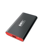 EMTEC X210 SSD 256 GB extern tragbar USB 3.2 Gen 2 USB-C Steckverbinder Gen2 3D NAND (ECSSD256GX210)