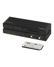 LogiLink 4K 4x2 HDMI Matrix Switch Video/Audio-Schalter Desktop (HD0049)