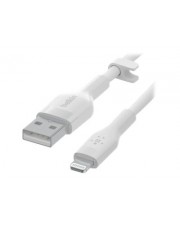 Belkin Boost Charge USB-A to LTG Silicon 3M White Digital/Daten 3 m (CAA008BT3MWH)