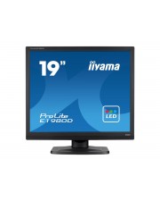 iiyama ProLite LED-Monitor 48 cm 19" 1280 x 1024 @ 60 Hz TN 250 cd/m 1000:1 5 ms DVI VGA mattschwarz (E1980D-B1)