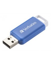 Verbatim DataBar USB 2.0 64 GB Blue USB-Stick Blau