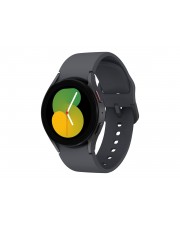 Samsung Galaxy Watch5 40 mm Carbon-Schwarz intelligente Uhr mit Sportband Anzeige 3,04 cm 1.2" 16 GB NFC Wi-Fi Bluetooth 28.7 g (SM-R900NZAAEUE)