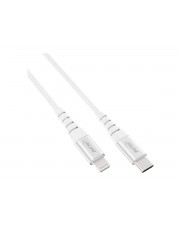 InLine USB-C Lightning Kabel fr iPad iPhone iPod silber/Alu 2m Digital/Daten 2 m (31460C)